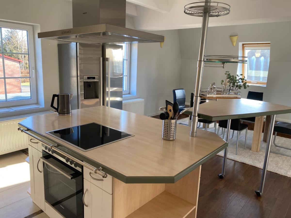 Stilvolle Ferienwohnung In Der Naehe Von Schwerin Dummer Esterno foto
